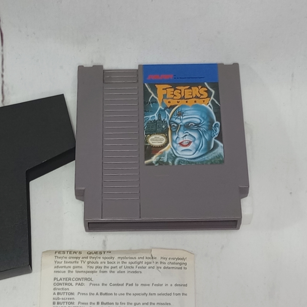NES Nintendo Vintage FESTER'S QUEST